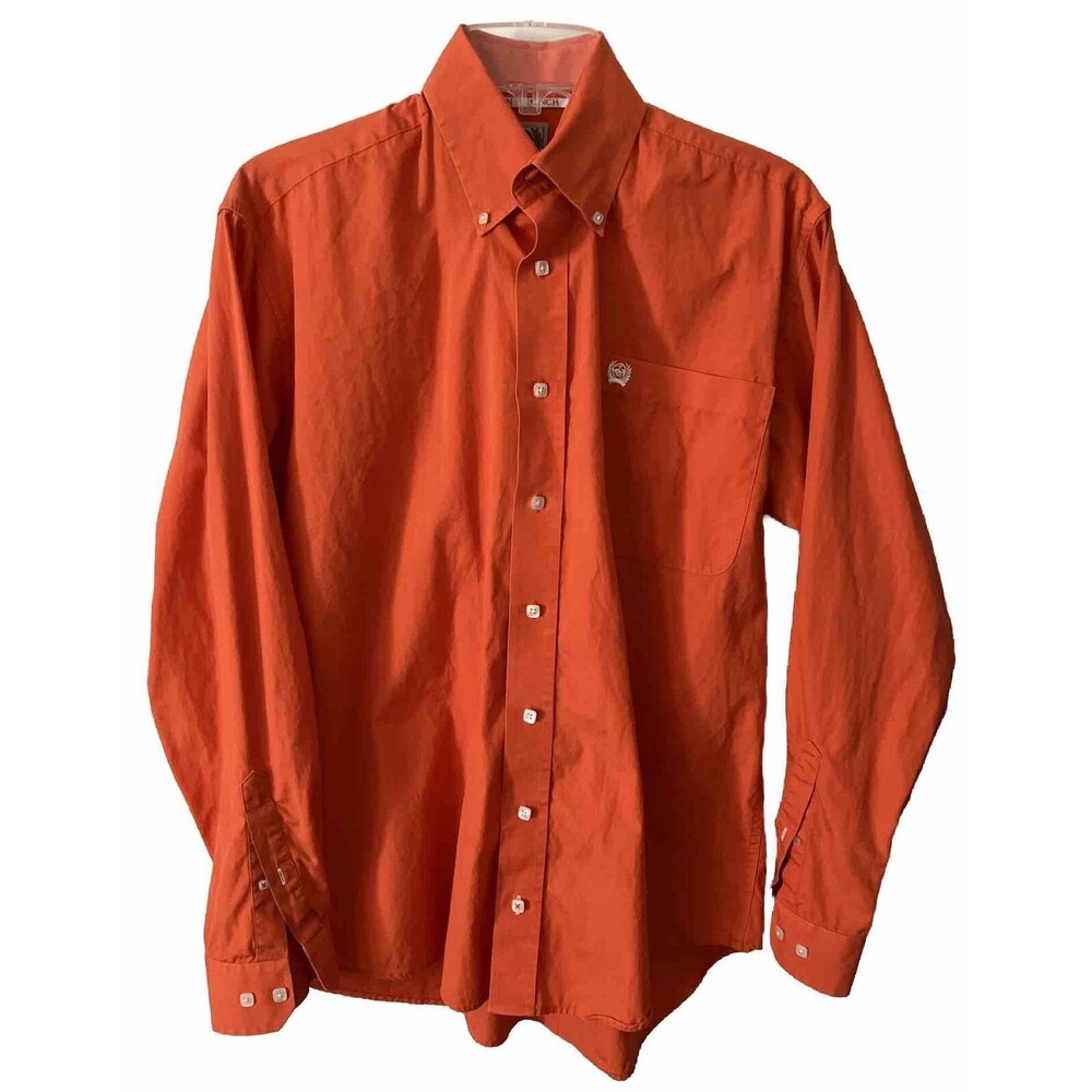 Cinch Mens Western Shirt Long Sleeve Square Buttons Shirt Size XS Rodeo Ranch